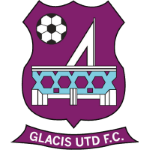 Glacis United badge